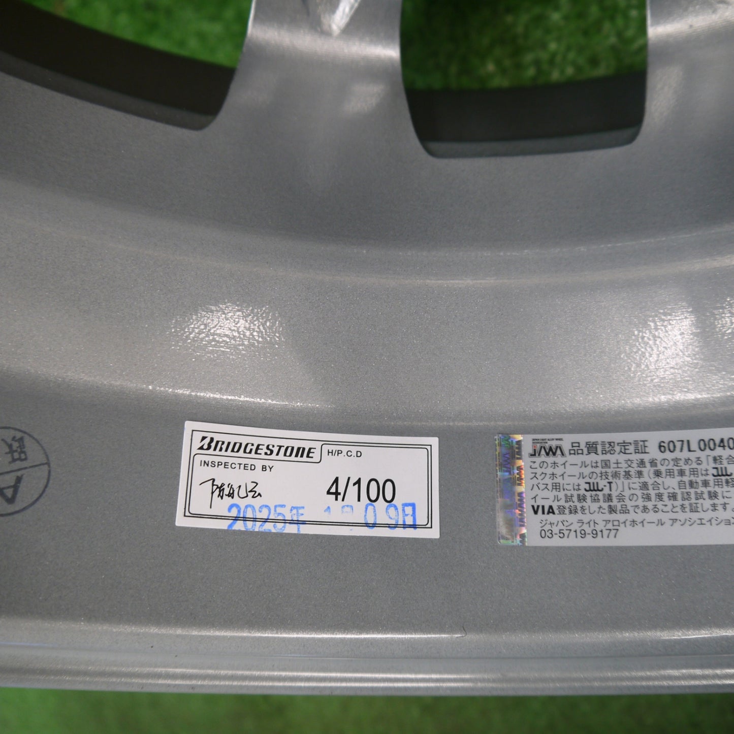 未使用★BALMINUM LS10 バルミナ 14インチ ホイール 14×5J PCD100/4H★6042206Hホ
