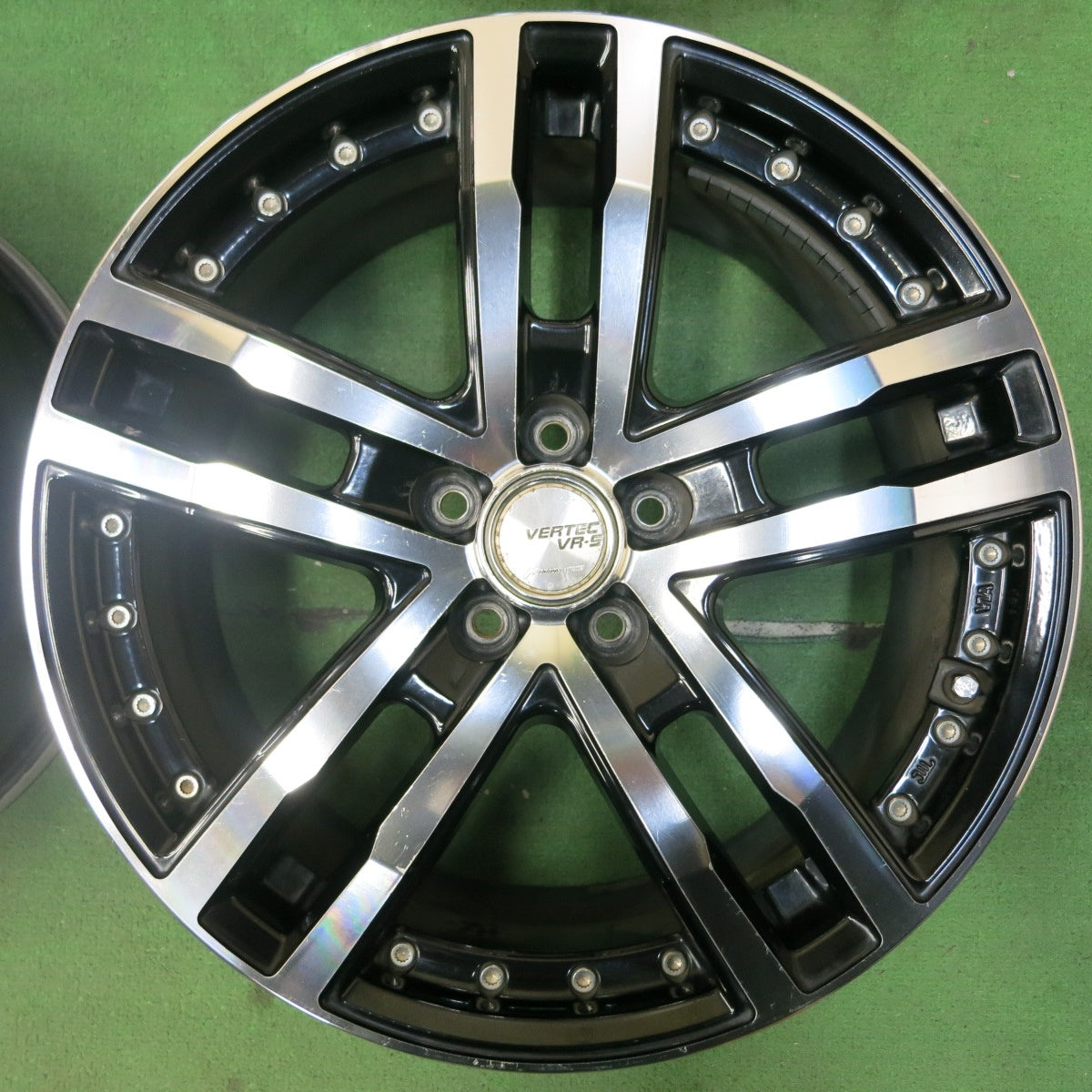 [送料無料] 4本価格★VERTEC VR-5 MANARAY SPORT 17インチ ホイール ヴァーテック マナレイスポーツ 17×7J PCD100/5H★4101812SYホ