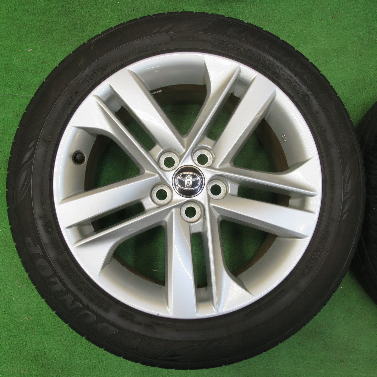 *送料無料* キレイ★トヨタ カローラ スポーツ 純正 205/55R16 ダンロップ エナセーブ EC300+ 16インチ PCD100/5H★4061809イノ