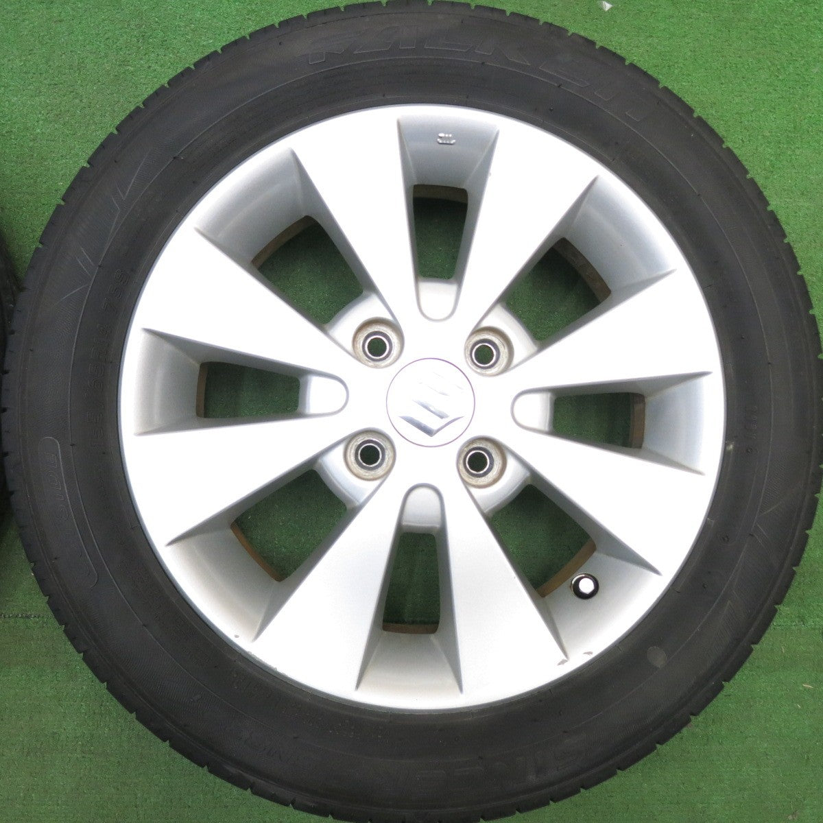 バリ溝！8.5分★スズキ ワゴンR 純正 155/65R14 ファルケン シンセラ SN832i 14インチ PCD100/4H★6050606HAノ