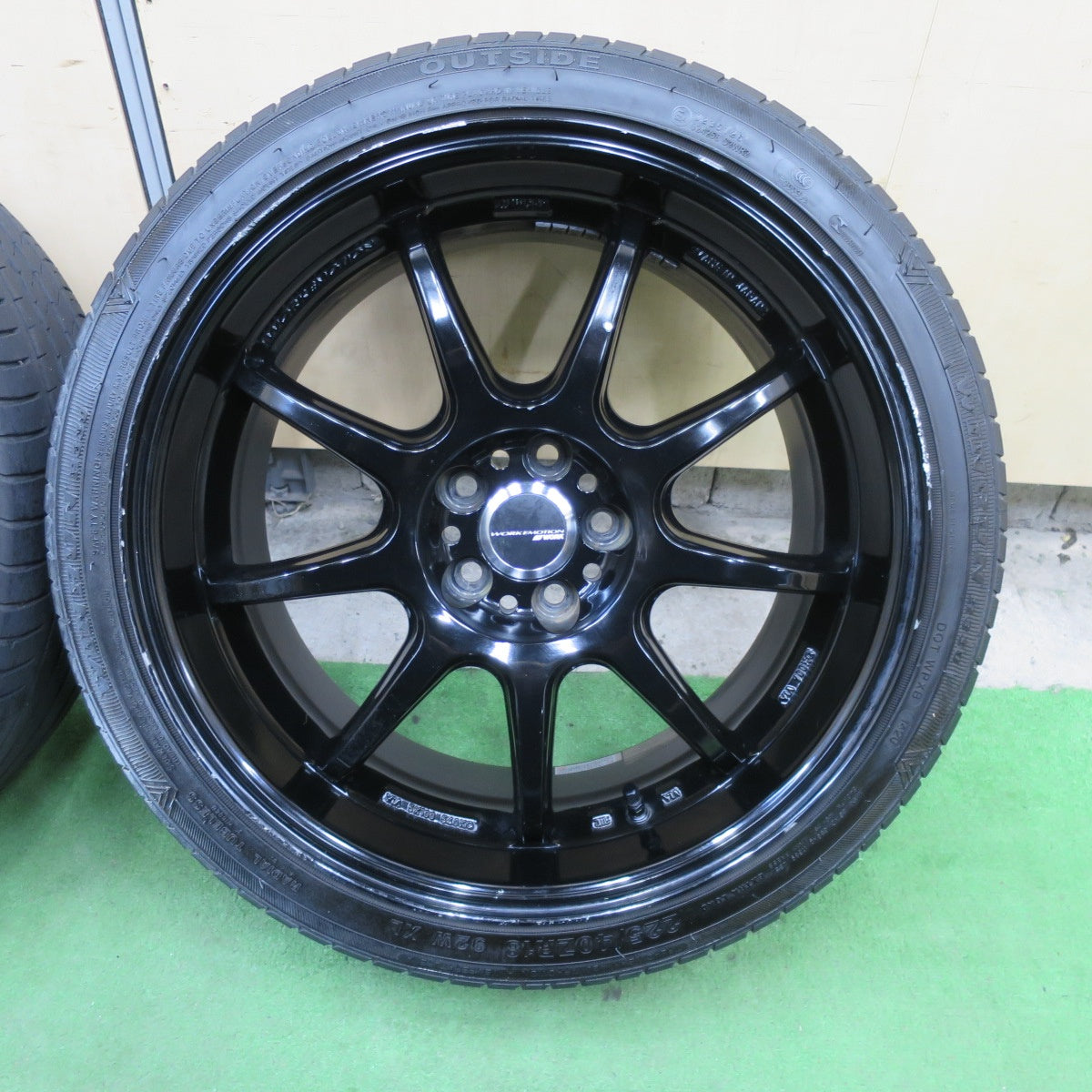 4本価格★プリウス 86 BRZ 等 WORK EMOTION D9R 225/40R18 ウィンラン R330 ワーク エモーション 18インチ PCD100/5H★6041401TTノ