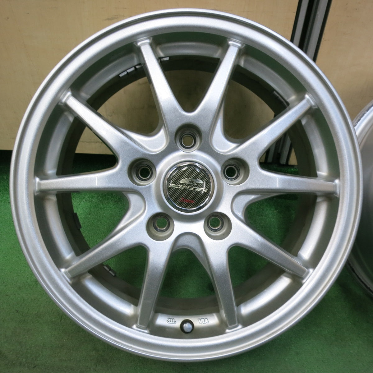 [送料無料] キレイ★SCHNEIDER ATECH シュナイダー エーテック 15インチ ホイール 15×6J PCD114.3/5H★5031406SYホ