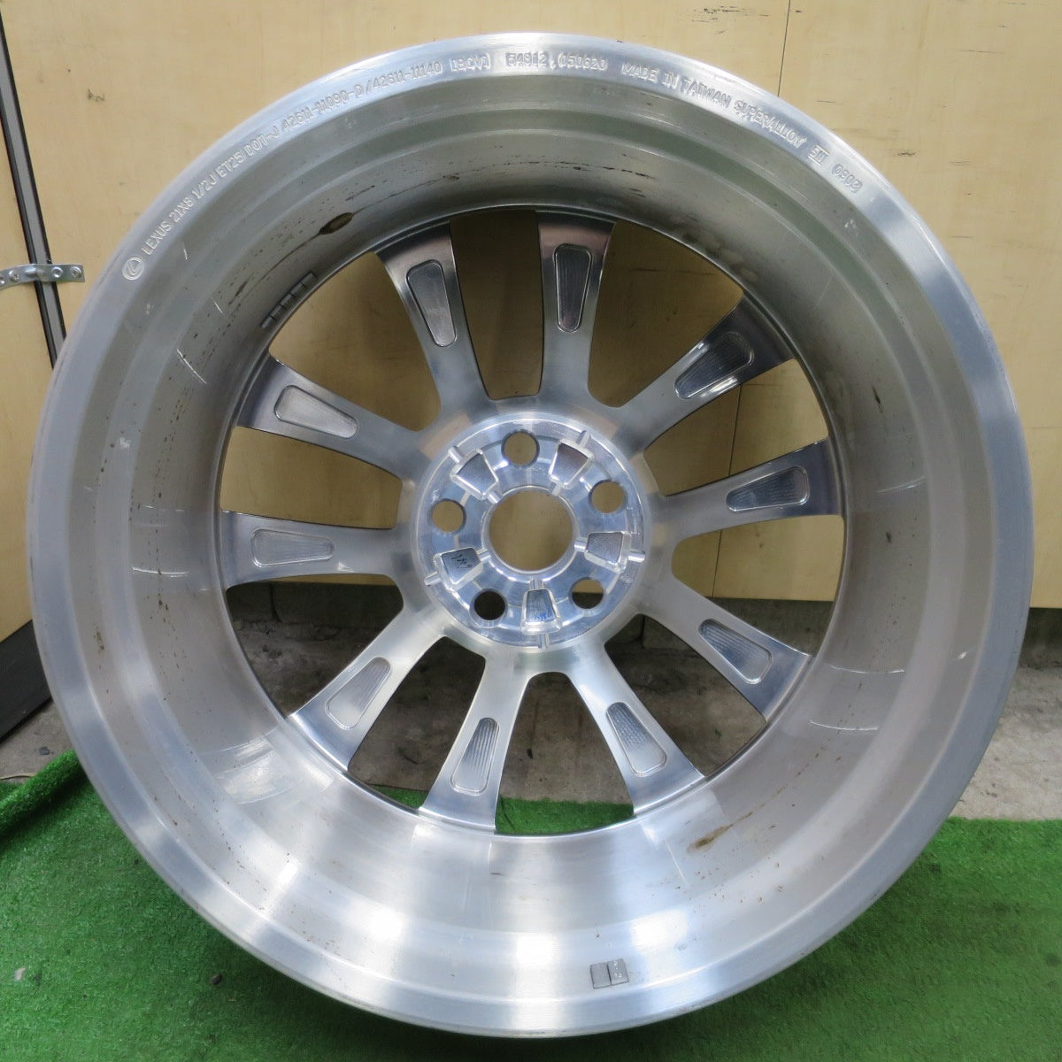 新車外し★レクサス LC 500 500h Sパッケージ 純正 ホイール 21×8.5J 21×9.5J PCD120/5H★6033001NGホ