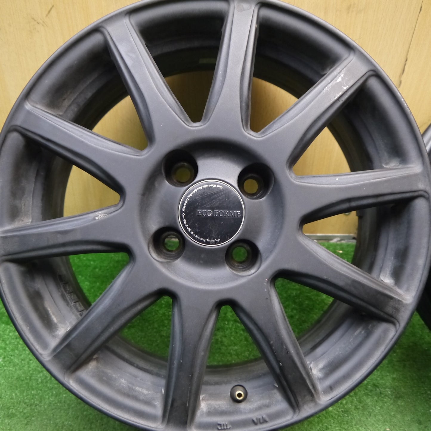 4本価格★FIAT フィアット 等 ECO FORME 15インチ ホイール エコフォルム 15×6J PCD98/4H★5062006Hホ