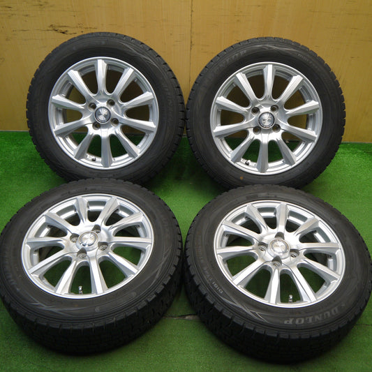 バリ溝！キレイ！8.5分★スタッドレス 175/65R15 ダンロップ ウインターマックス WM01 JOKER ジョーカー 15インチ PCD100/4H★5042305Hス
