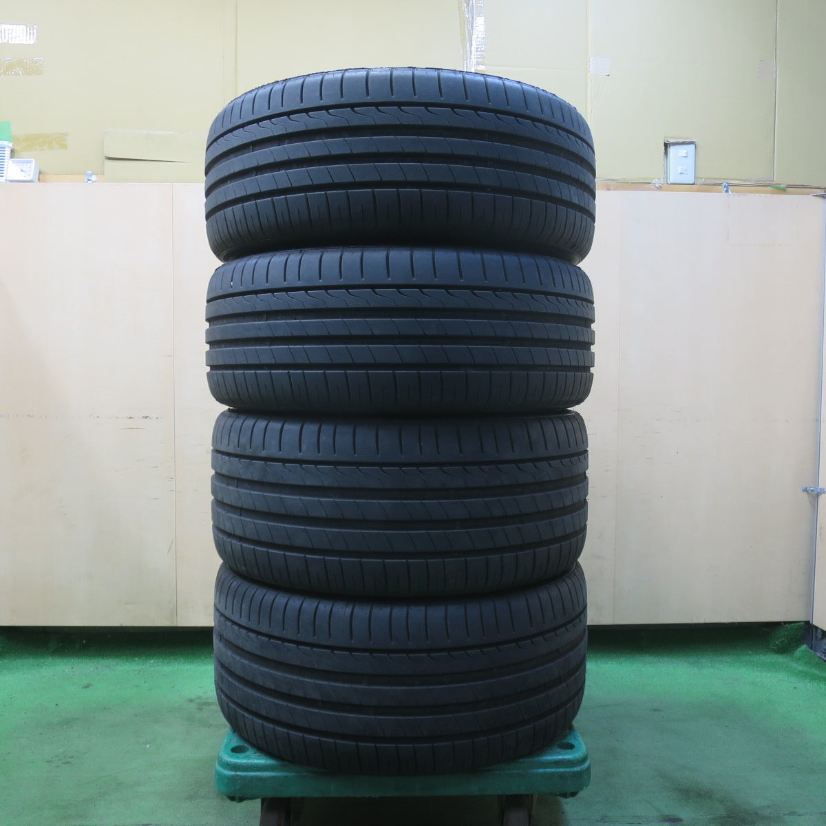 バリ溝！25年！9.5分★BMW F10 F11 5シリーズ Mスポーツ 純正 オプション OP 245/40R19 275/35R19 ミネルバ ラジアル F205 19インチ PCD120/5H★6022509イノ