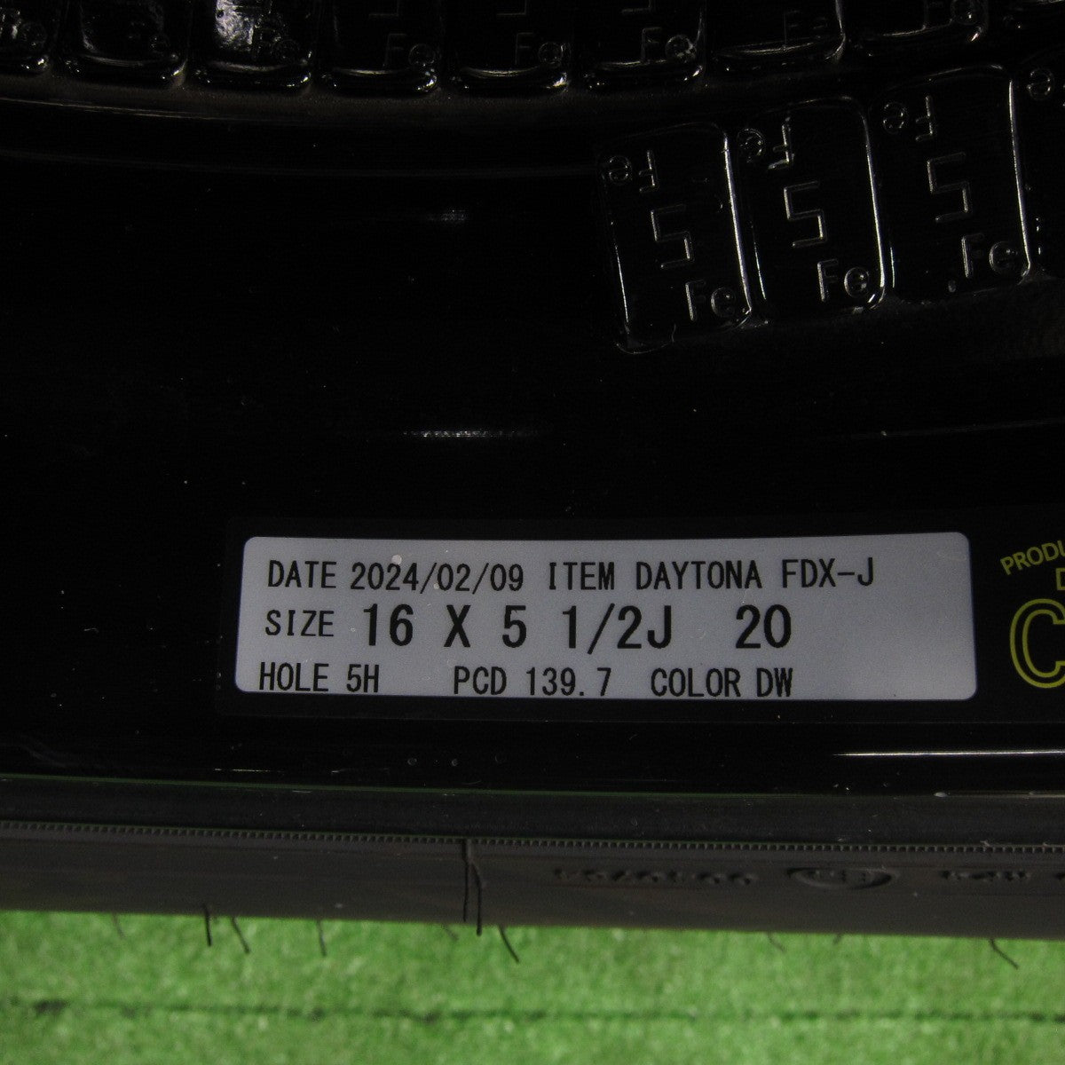 [送料無料] バリ溝！23年！キレイ！9.5分★RAYS DAYTONA FDX-J 185/85R16 トーヨー オープンカントリー R/T ホワイトレター レイズ デイトナ 16インチ PCD139.7/5H★4111803TNノ