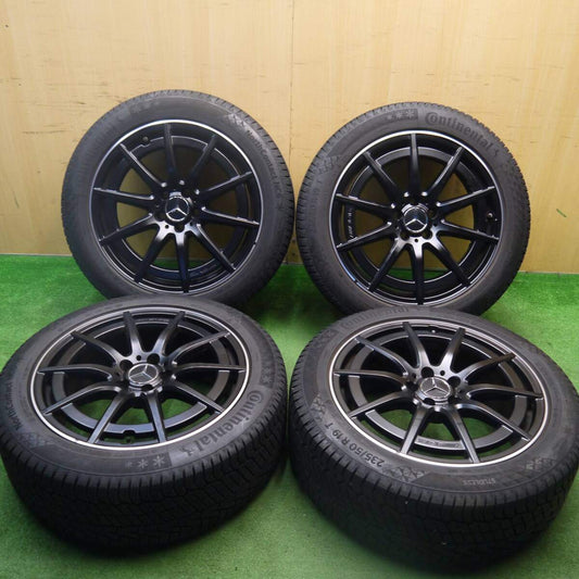 バリ溝！22年！キレイ！9.5分以上★ベンツ GLBクラス X247 純正 AMG 235/50R19 スタッドレス コンチネンタル ノースコンタクト NC6 19インチ PCD112/5H★5032504Hス