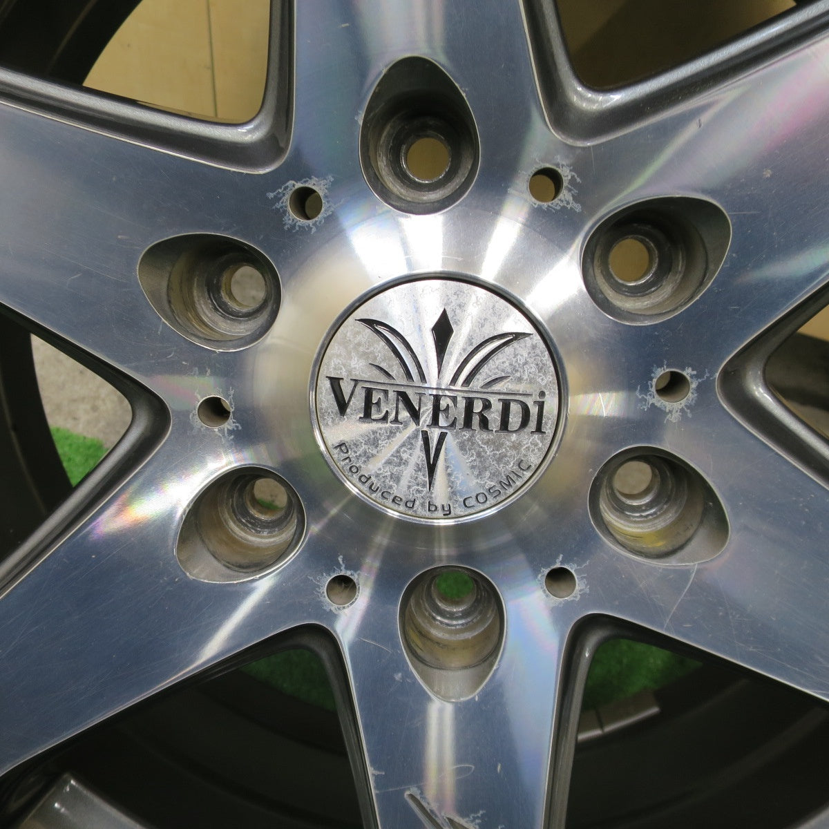 4本価格★VENERDI HEREBORRANI CL-106 COSMIC ヴェネルディ 17インチ ホイール 17×6.5J ヴェネルディ エレボラーニ PCD139.7/6H★6030902ナホ