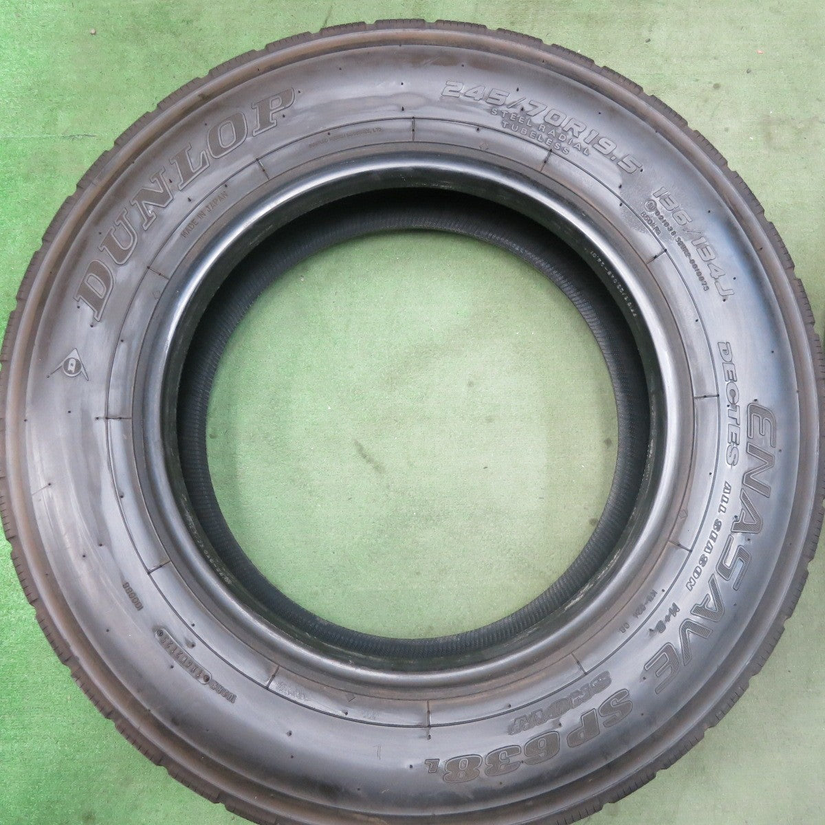 バリ溝！25年！9.5分★トラック タイヤ 245/70R19.5 136/134J ダンロップ エナセーブ SP638L オールシーズン 19.5インチ★5112503SKスタ
