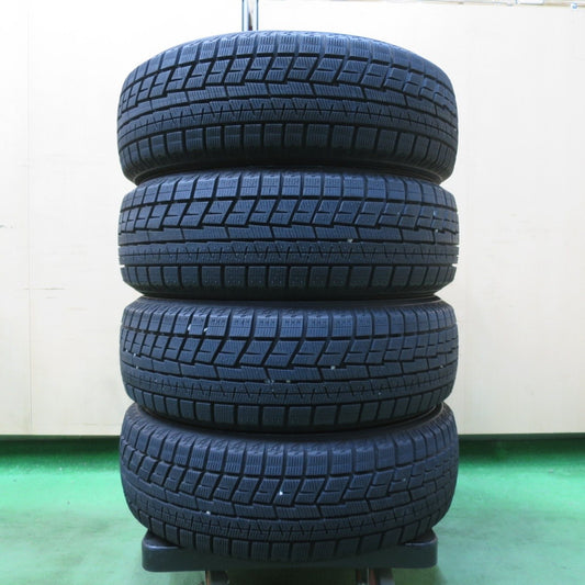 バリ溝！22年！ほぼ10分★スタッドレス 185/60R15 ヨコハマ アイスガード iG60 タイヤ 15インチ アクア ポルテ シエンタ フィールダー フィット シャトル 等★5032803イスタ