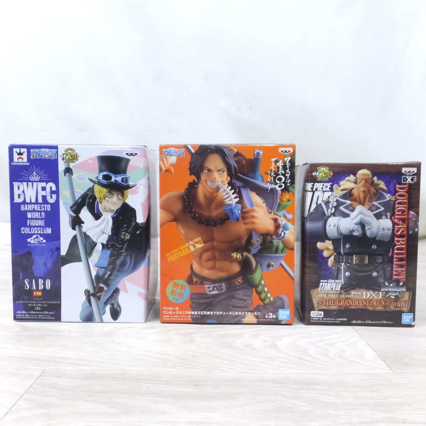 [送料無料] 未使用！5個セット◆バンダイ ワンピース フィギュア ボア ハンコック レイジュ サボ ポートガス・D・エース ダグラス・バレット スタンピード ONE PIECE◆