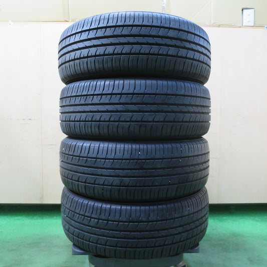 [送料無料] バリ溝！22年！9分★195/55R16 グッドイヤー EfficientGrip ECO hybrid EG01 タイヤ 16インチ ノート CR-Z アリオン プレミオ等★5022107イノタ