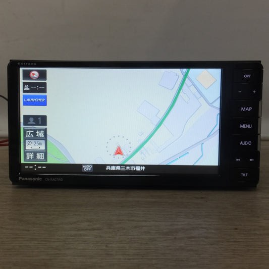 [送料無料] ★パナソニック Panasonic SDカーナビステーション Strada CN-RA07WD(58)★