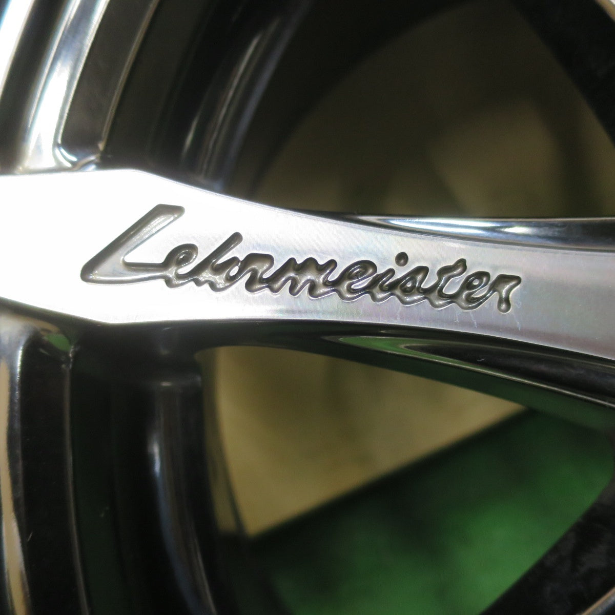 バリ溝！23年！9.5分★Lehrmeister NONINO 215/60R17 スタッドレス グッドイヤー アイスナビ7 レアマイスター ノニーノ 17インチ PCD114.3/5H★6010604イス