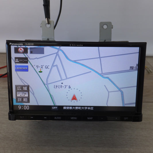 [送料無料] ★パナソニック Panasonic SDカーナビステーション Strada CN-RE03D(8★