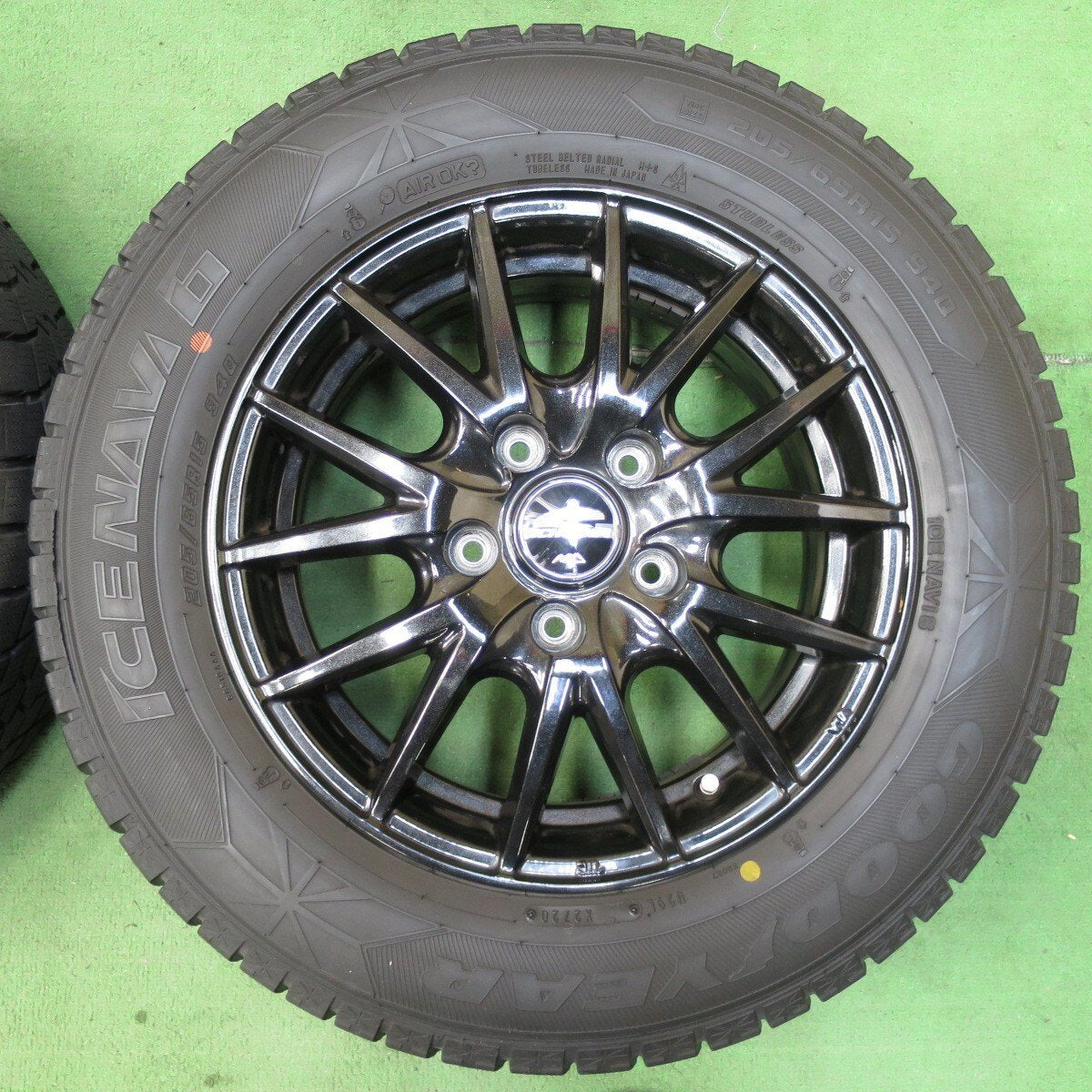 4本価格★スタッドレス 205/65R15 グッドイヤー アイスナビ6 SCHNEIDER MiD シュナイダー 15インチ PCD114.3/5H★5012102イス