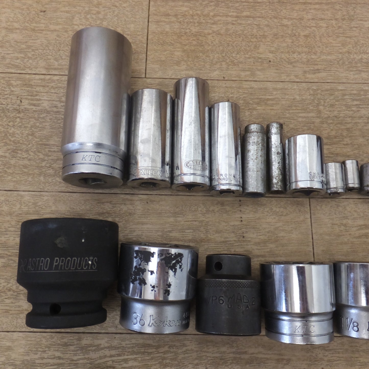 [送料無料] ★ソケット 各種 セット　KTC ALLEN ASTROPRODUCTS MAC Koken  MIRRORTOOL VESSEL proside など★