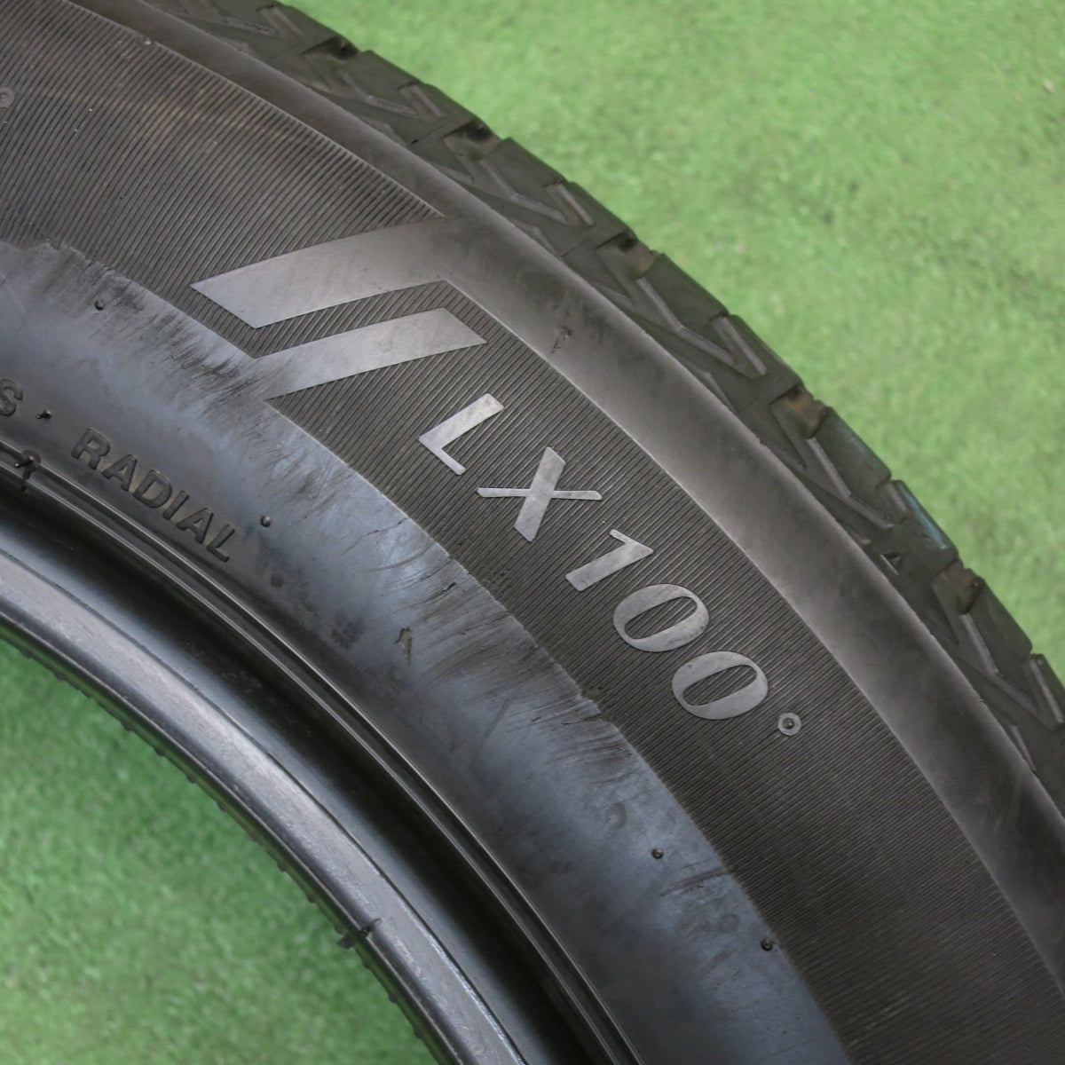 バリ溝！25年！9分！1本◎225/55R18 ブリヂストン アレンザ LX100 タイヤ 18インチ フォレスター XV アウトランダー デリカ D:5 等◎6092108KKノタ