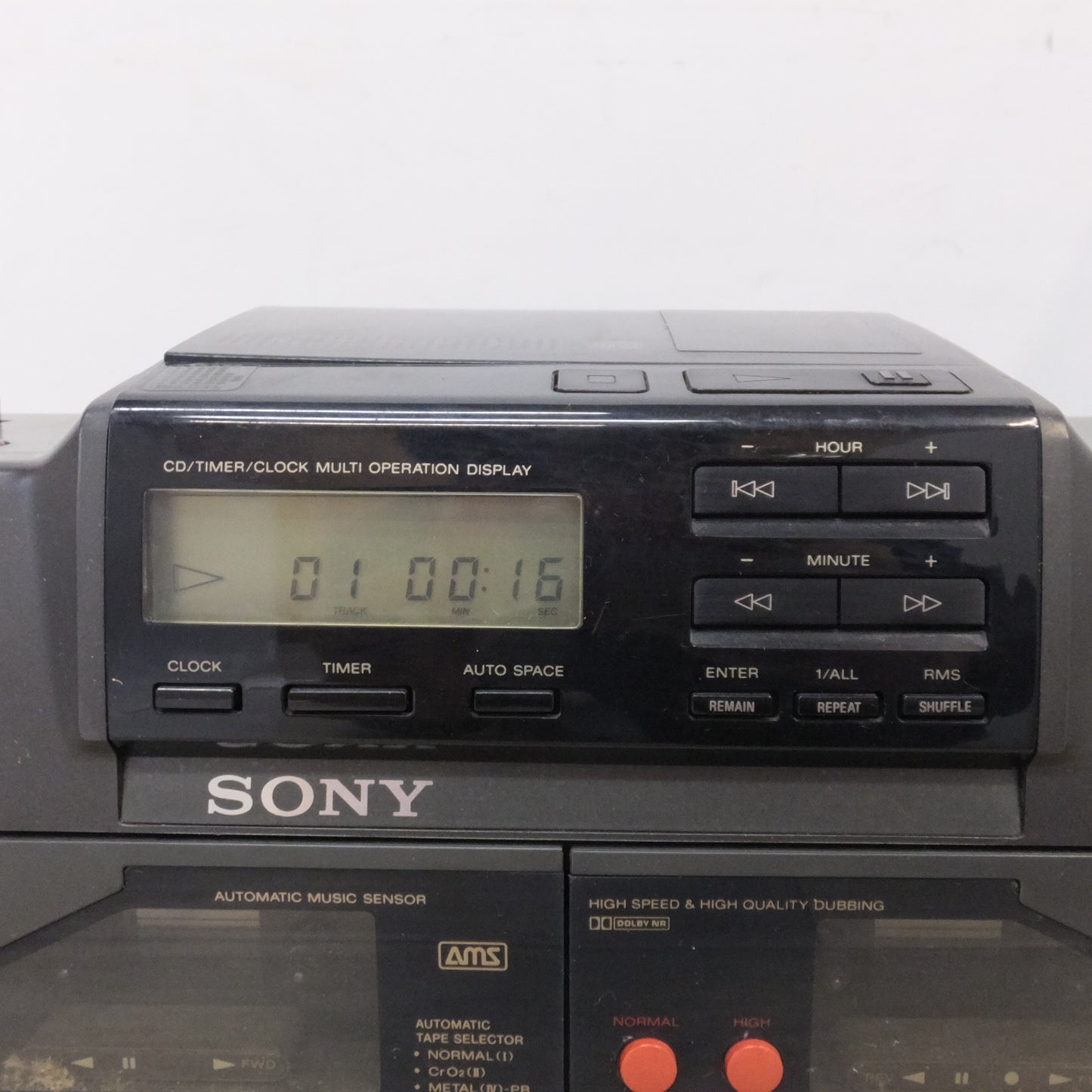 [送料無料] ★SONY ソニー CDラジカセ ドデカホーン DoDeCaHORN CFD-DW95MK5　CD RADIO CASSETTE-CORDER★