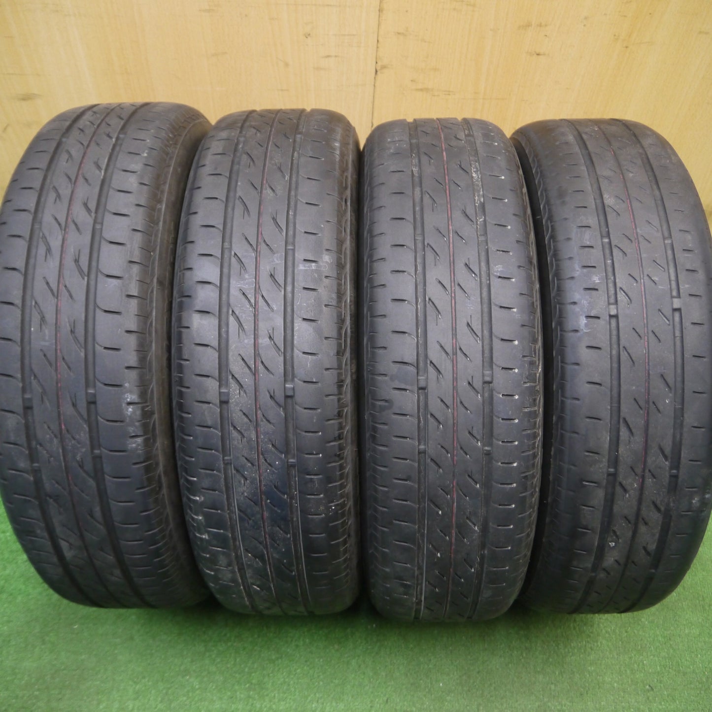 [送料無料] 4本価格★スズキ MH23S ワゴンR 純正 155/65R14 ブリヂストン ネクストリー エコピア 14インチ PCD100/4H★5011511Hノ