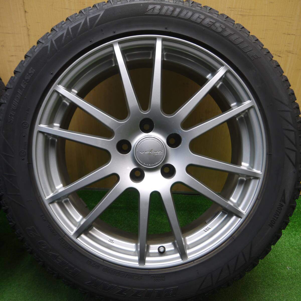 4本価格★スタッドレス 235/50R18 ブリヂストン ブリザック REVO2 VELVA ヴェルヴァ 18インチ PCD114.3/5H★5013106Hス