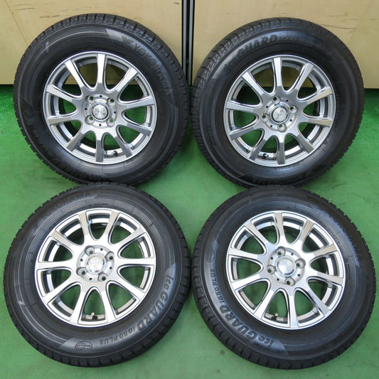 [送料無料] バリ溝！9分★スタッドレス 185/70R14 ヨコハマ アイスガード iG50 プラス LAYCEA レイシア 14インチ PCD100/4H★4102102イス