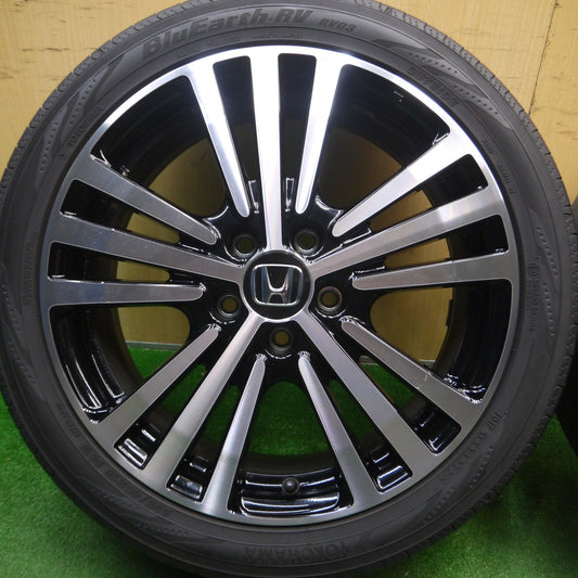 キレイ！22年！1本★ホンダ RC1 オデッセイ アブソルート EX 純正 ENKEI 225/45R18 ヨコハマ BluEarth-RV RV03 18インチ エンケイ PCD114.3/5H★5030408Hノ