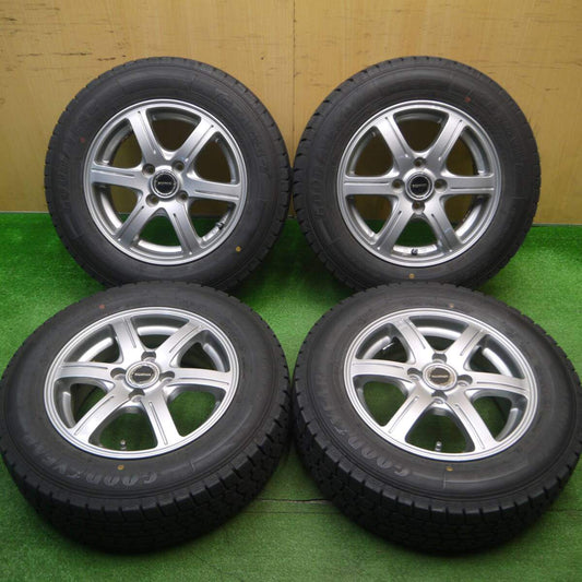 バリ溝！9分★スタッドレス 175/70R14 グッドイヤー アイスナビ7 BALMINUM バルミナ 14インチ PCD100/4H★4122404Hス