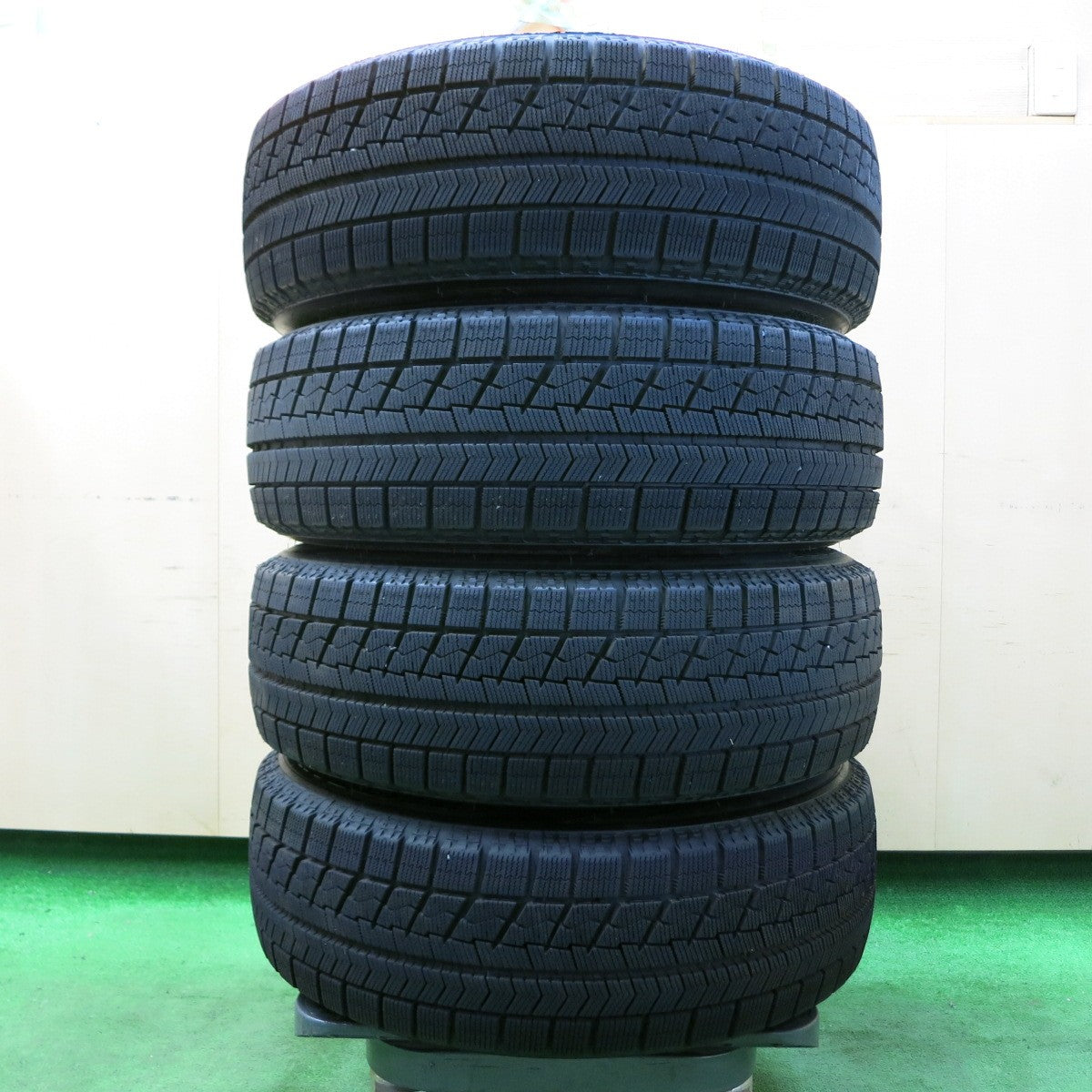 *送料無料* バリ溝！20年！9.5分以上★スタッドレス 195/65R15 ブリヂストン ブリザック VRX DUFACT DF5 デュファクト 15インチ PCD114.3/5H★4050502IMス