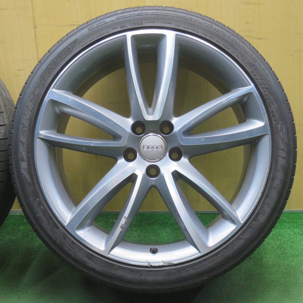 4本価格◎アウディ A8 S8 純正 265/35R20 ファルケン アゼニス FK510 20インチ PCD112/5H◎6061703NJノ