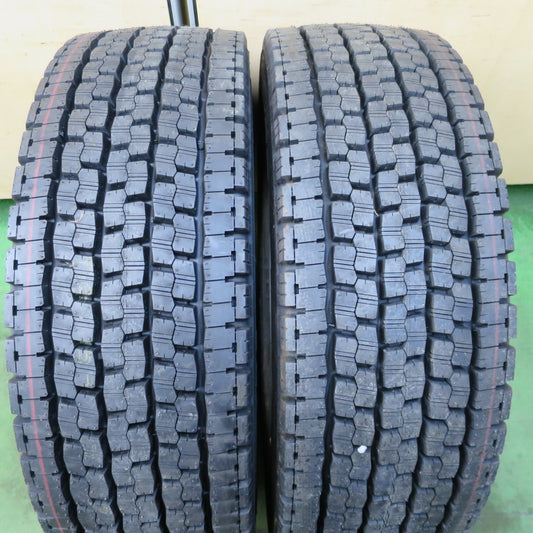 未使用！23年！2本★トラック タイヤ 245/70R19.5 136/134J スタッドレス ブリヂストン W999 19.5インチ★6030704ナスタ