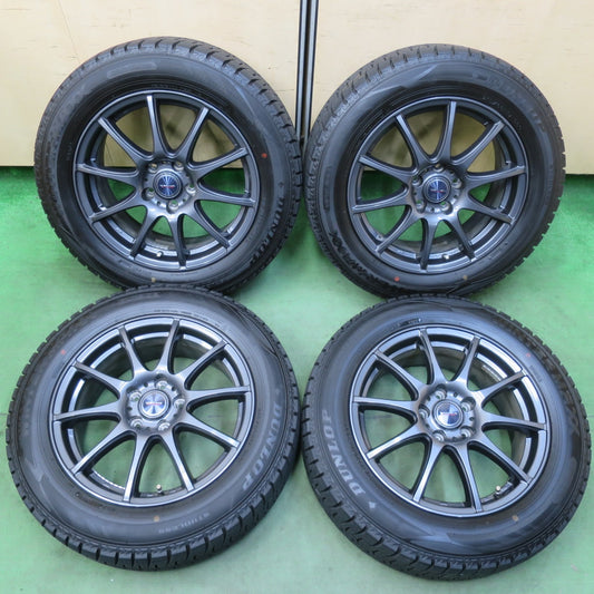 バリ溝！24年！キレイ！ほぼ10分★スタッドレス 215/60R17 ダンロップ ウインターマックス WM02 VELVA CHARGE ヴェルヴァ 17インチ PCD114.3/5H★5122211イス