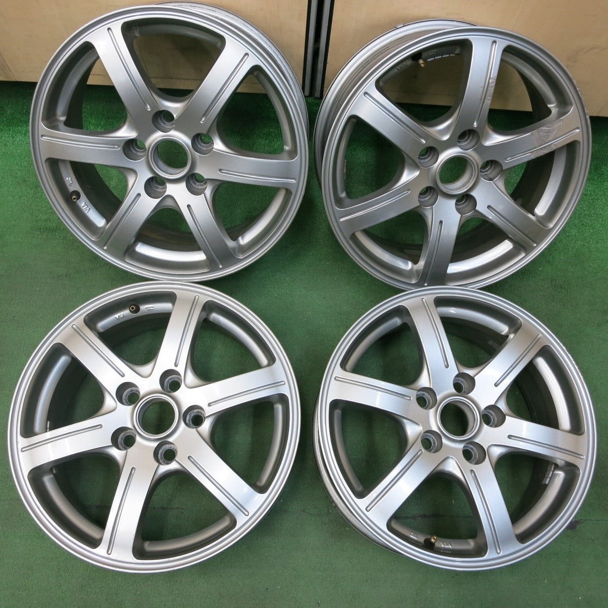 4本価格★FEID ブリヂストン製 16インチ ホイール 16×6.5J PCD114.3/5H★4103105SYホ