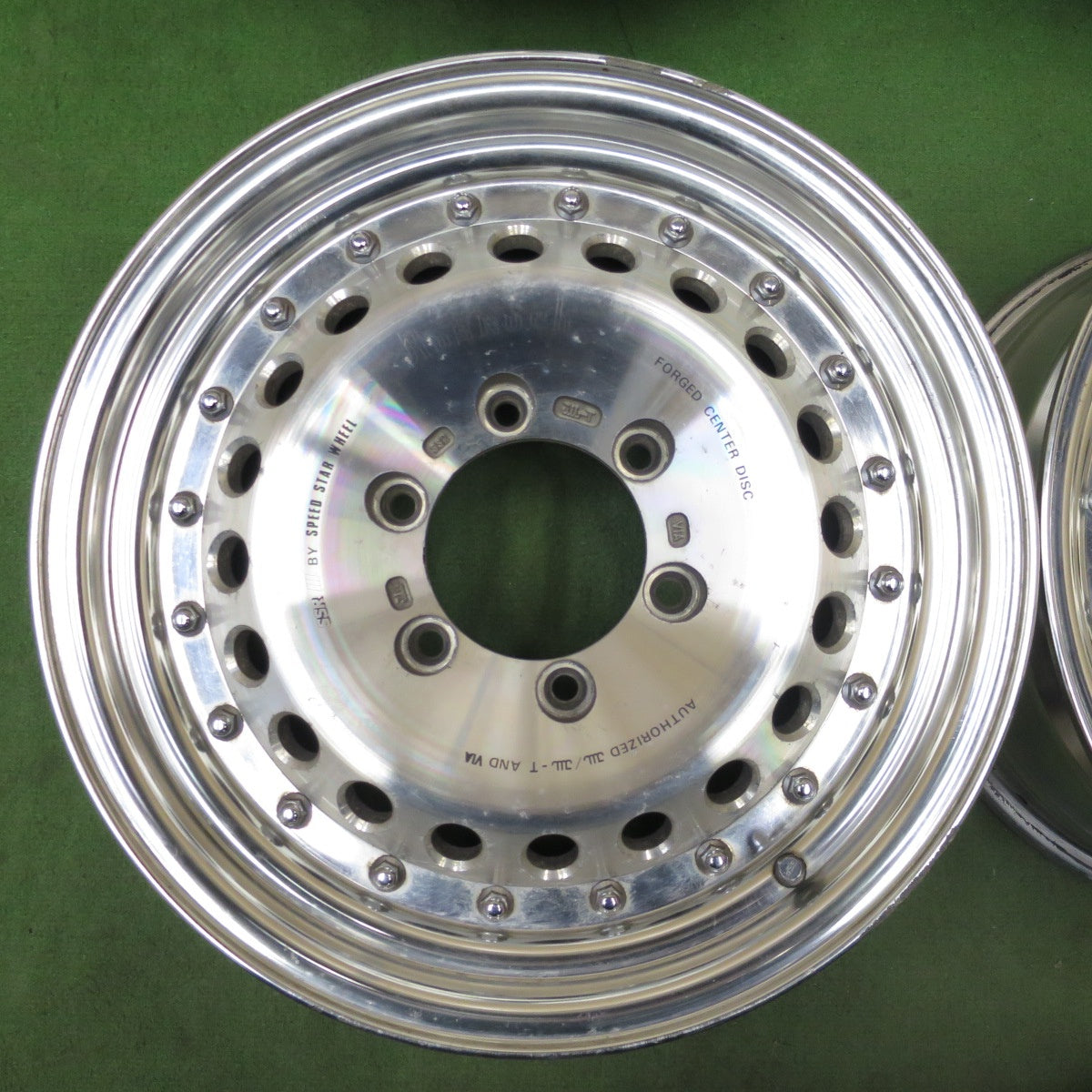 4本価格◎SSR SPEED STAR AUSWUCH 16インチ ホイール アウスバッハ スピード スター 16×7JJ PCD139.7/6H◎6090804NGホ
