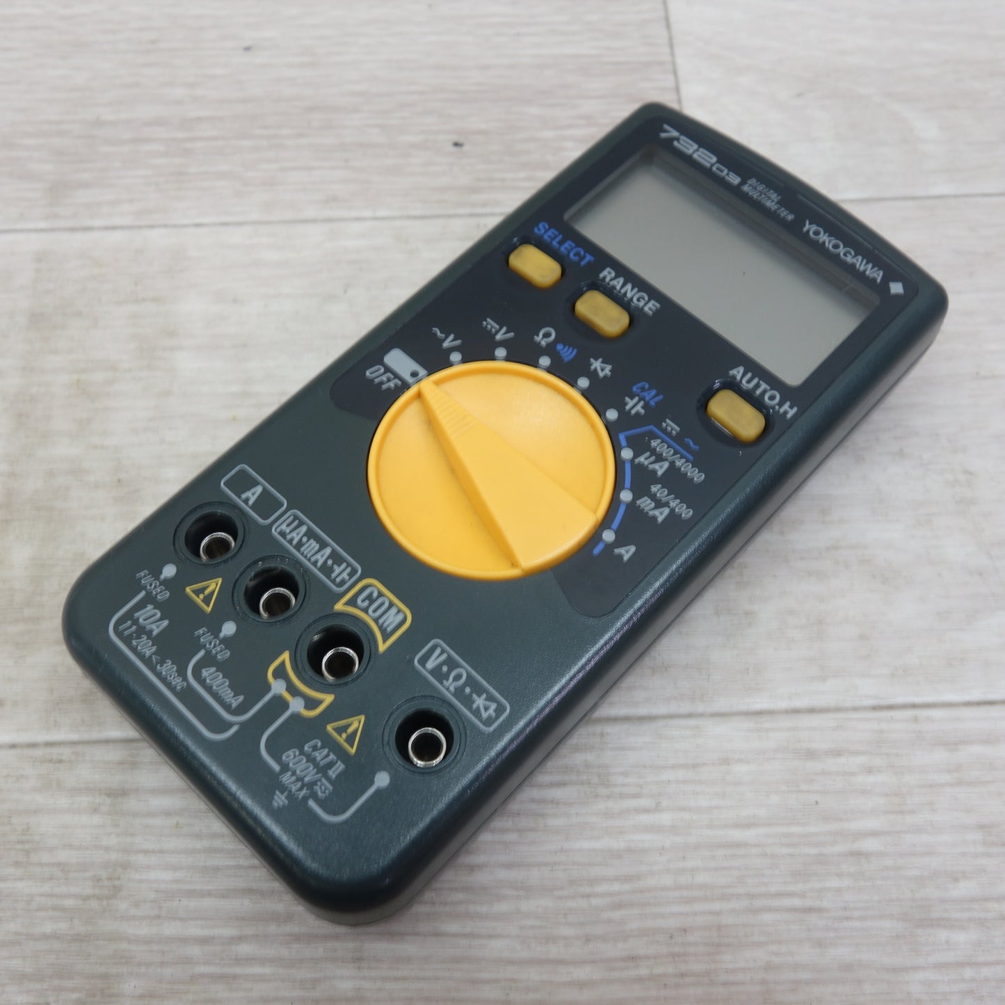 [送料無料] キレイ☆横河電機 YOKOGAWA デジタル マルチ メーター 73203 ケーブル付き DIGIAL MULTI METER 電流 測定器 テスター☆