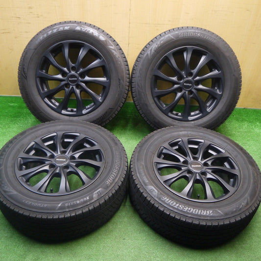 キレイ！23年★スタッドレス 205/65R16 ブリヂストン ブリザック VRX3 BALMINUM TR10 バルミナ 16インチ PCD114.3/5H★5112808Hス