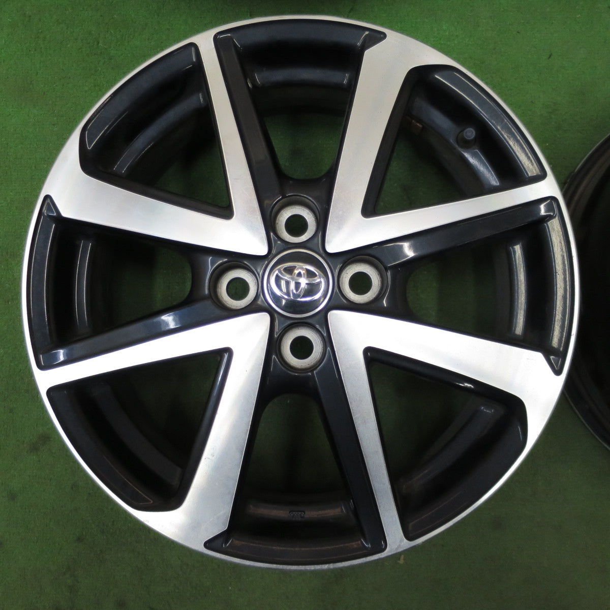 4本価格★トヨタ 160系 カローラ フィールダー W×B 純正 ホイール 16インチ 16×5.5J PCD100/4H★6051802NGホ