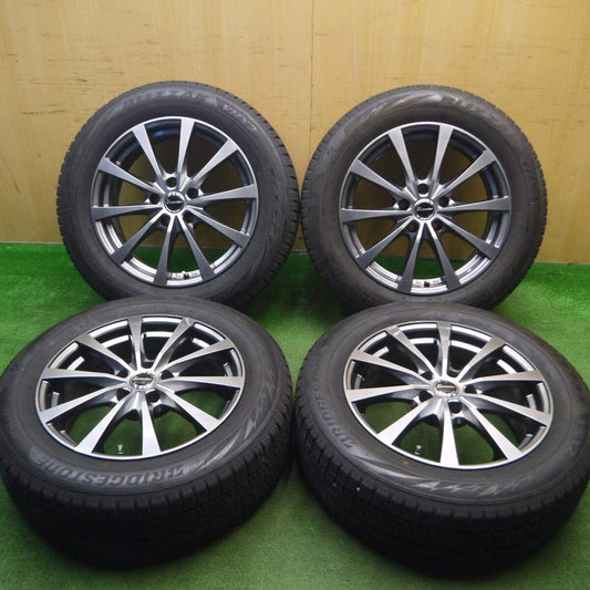 バリ溝！21年！キレイ！9分★スタッドレス 215/60R17 ブリヂストン ブリザック VRX2 Exceeder エクシーダー 17インチ PCD114.3/5H★5013108Hス