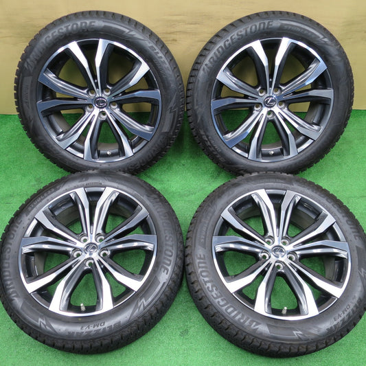 センサー付！バリ溝！22年！9.5分★レクサス RX バージョンL 純正 235/55R20 スタッドレス ブリヂストン ブリザック DM-V3 20インチ PCD114.3/5H★5122801NKス