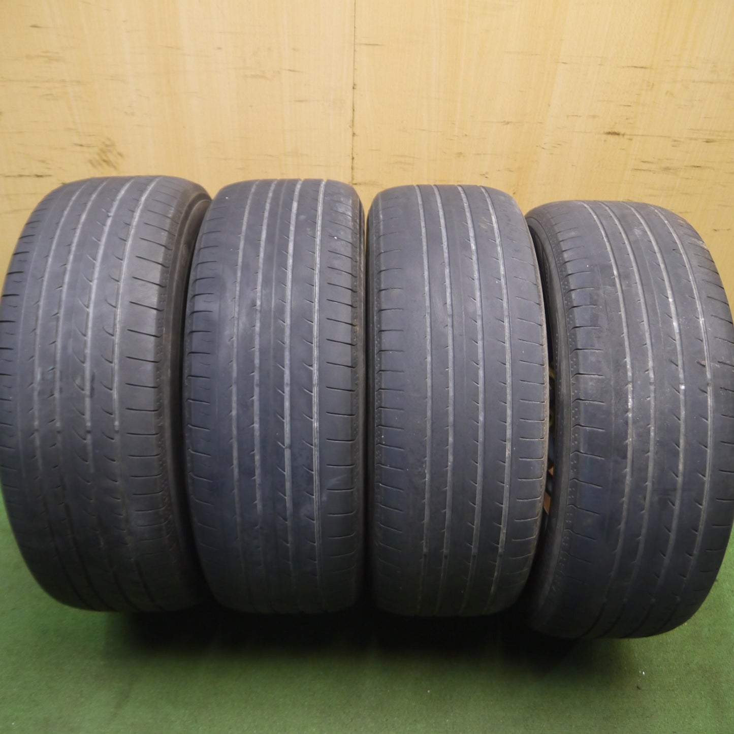 *送料無料* 4本価格★ホンダ オデッセイ 純正 215/60R16 ヨコハマ ブルーアース RV-02 16インチ PCD114.3/5H★4040109Hノ