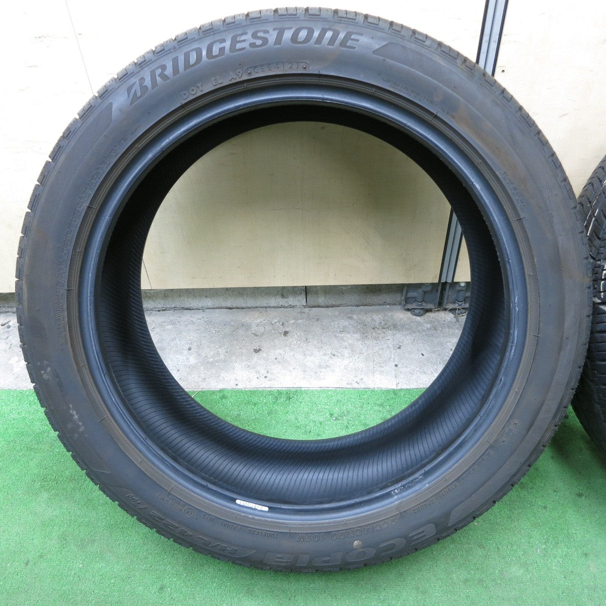 バリ溝！21年！9.5分！2本★255/45R20 ブリヂストン エコピア H/L 422 Plus プラス 20インチ タイヤ アウトランダー アリア エクストレイル 等★5110503ナノタ