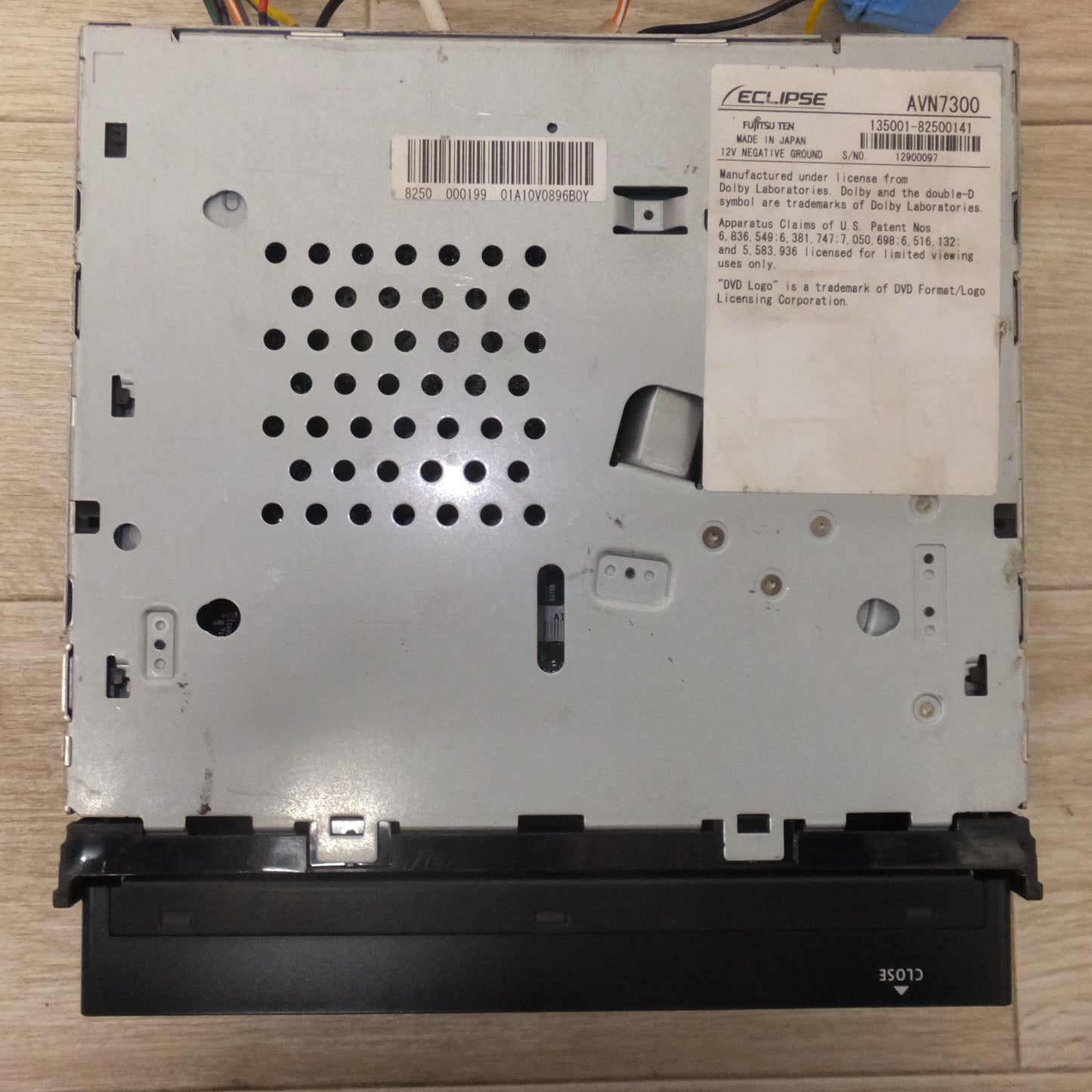 [送料無料] ★富士通テン イクリプス ECLIPSE メモリーナビゲーション AVN7300[70]★