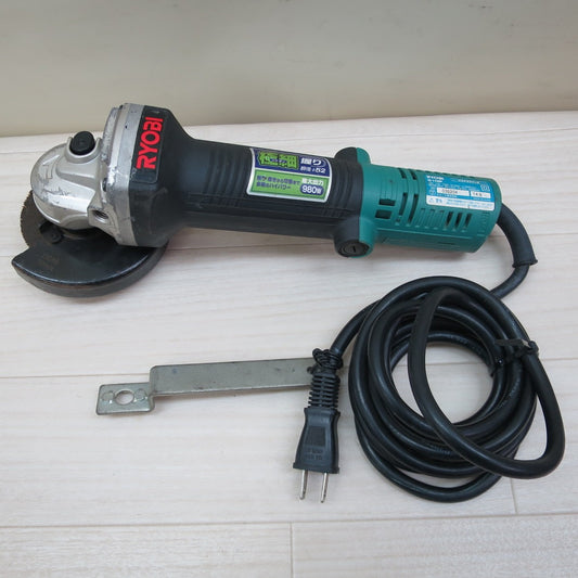 [送料無料] ☆RYOBI リョービ ジスクグラインダ G-110P 電動 工具 ディスクグラインダー 研削 研磨 切断 コード式☆
