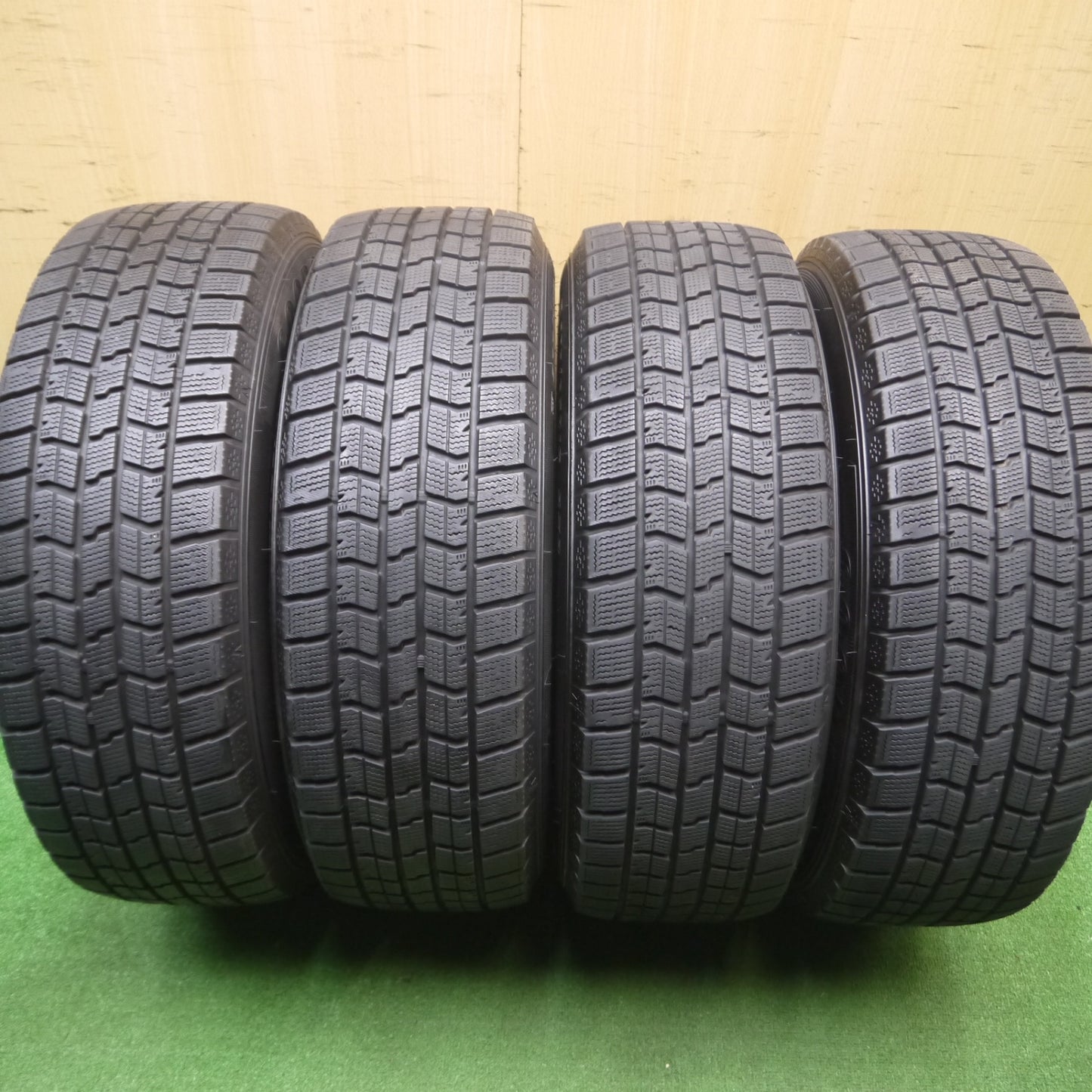 [送料無料] バリ溝！21年！キレイ！9.5分★スタッドレス 205/65R16 グッドイヤー アイスナビ7 MANARAY SPORT マナレイスポーツ 16インチ PCD114.3/5H★4120211Hス