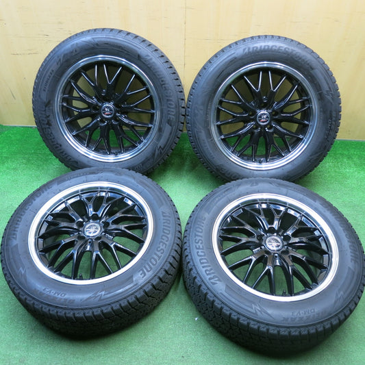 バリ溝！21年！9分★LOXARNY MULTI FORCHETTAⅡ SP Spector 235/60R18 スタッドレス ブリヂストン ブリザック DM-V3 ロクサーニ 18インチ PCD114.3/5H★5121313HAス