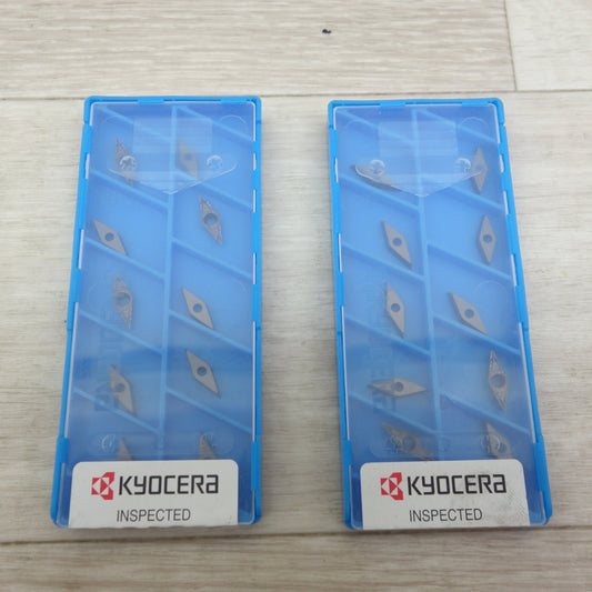 [送料無料] 未使用！2点☆KYOCERA 京セラ チップ VCMT080202VF VCMT151505VF TKD07660 PR1425☆