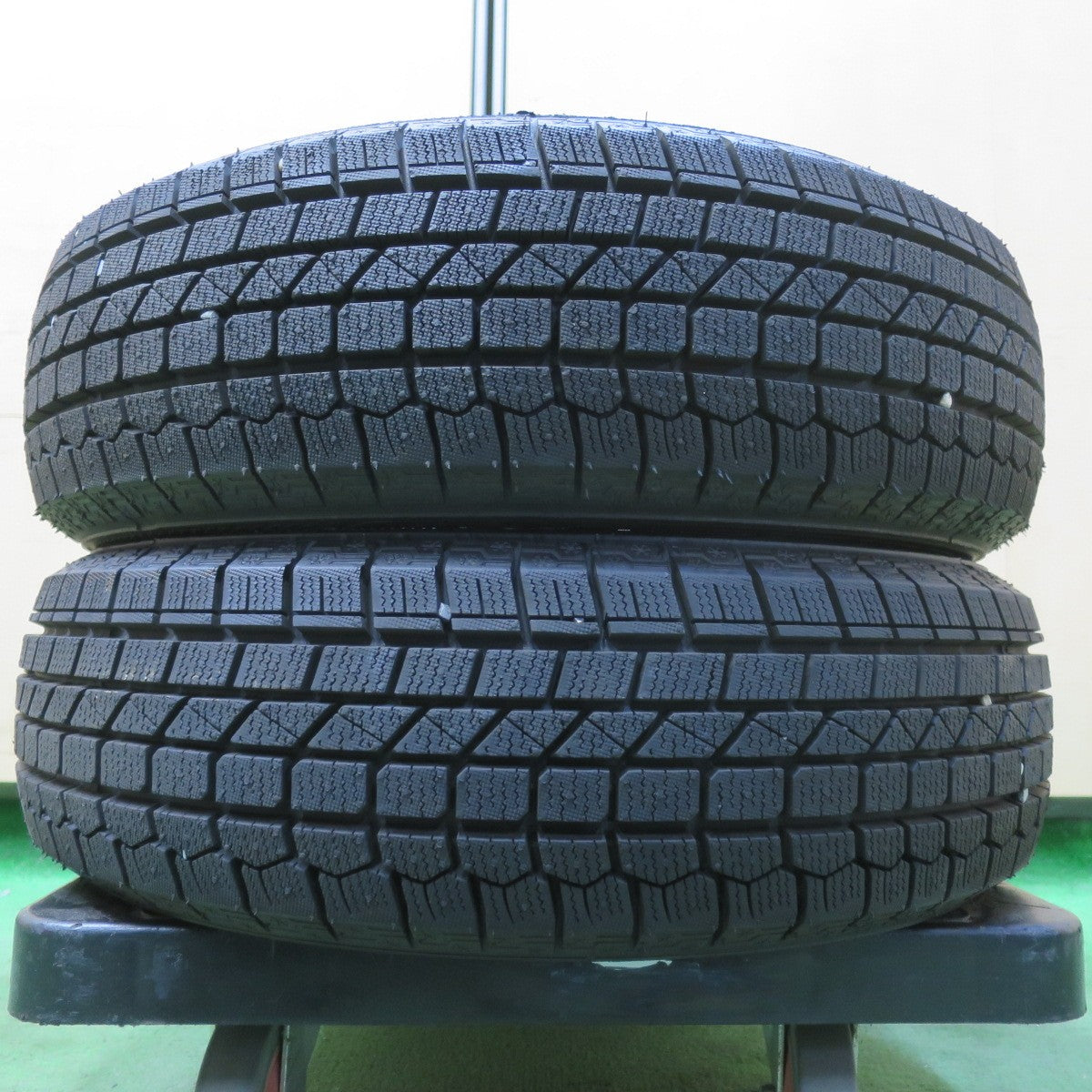 ほぼ未使用！23年！2本★スタッドレス 155/65R14 ケンダ KR36 アイステック ネオ タイヤ 14インチ デイズ N-BOX キャンバス タント ウェイク 等★5052606イスタ