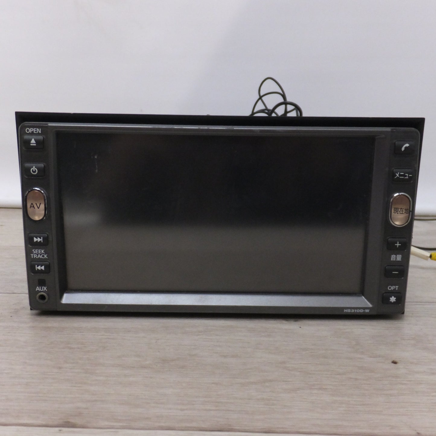 [送料無料] 現状品★SANYO製 日産 純正 オリジナルナビゲーション B8260-7999J NVA-HD7310FW HS310D-W[12]★