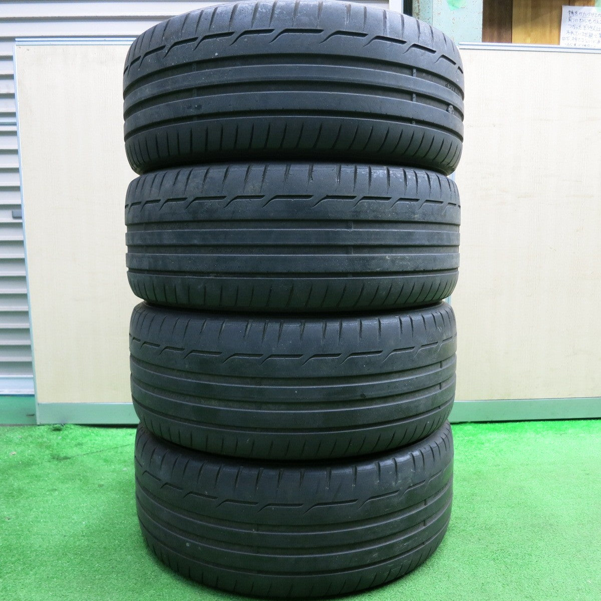 [送料無料] キレイ★アウディ 8V A3 スポーツバック 純正 225/45R17 ダンロップ スポーツマックス RT 17インチ PCD112/5H★4123003HAノ